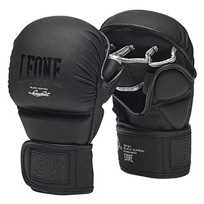 LEONE 1947, MMA Gloves Black Edition - size: Large
