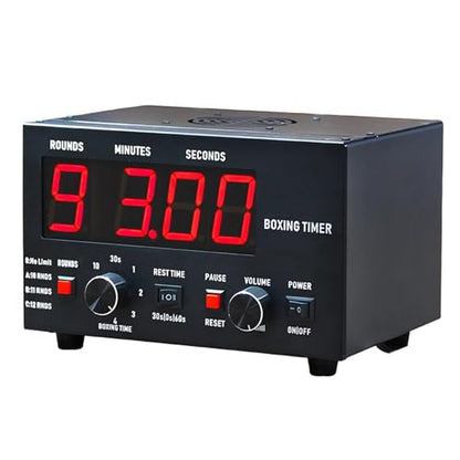 Boxing Interval Timer, Digital Timer Gym, Led Race Timer,Led Interval Training Timer for Home Garage Outdoors