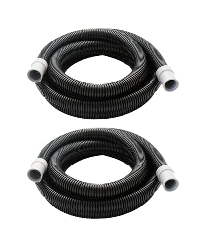 2Pcs A20015 Ribbed Hosing Replacement | Fits for Fluval 306/307/406/407/305/405 Canister Filter Aquarium Hosing