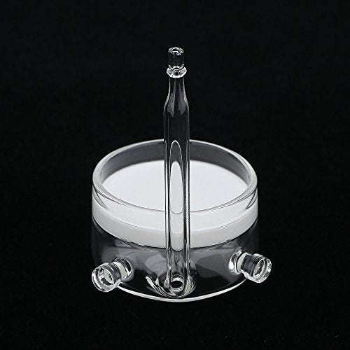 CO2 Diffuser Glass Reactor with U Shape Connecting Tube for Pollen Aquarium Plants Tank(CO2 Diffuser-Small Flat-Bottomed) - color: CO2 Diffuser-Small Flat-Bottomed