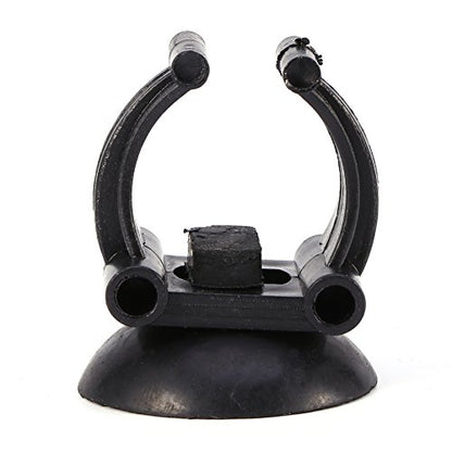 Silicon Suction Cup Sucker Clips, Holder Aquarium Fish Tank Air Line Pipe Tubing, Let You Easily Raise Fish at Home, for Standard Airline Tubing Clear Air Hose Holder