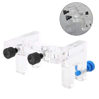 Aquarium Water Pipe Holder, Acrylic Fish Jar Aquarium Probe Hose Holder, Transparent Acrylic Water Tube Soft Pipe Fixture for Aquatic System Setup and Management
