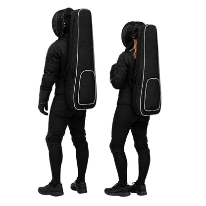 55 Inch HEMA Long Sword Bag, 1680D Oxford Cloth Longsword Gear Bag, Sword Carrying Bag and Soft Sword Case with Handles and Adjustable Shoulder Straps for Feder and Zweihander