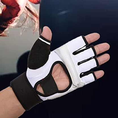Taekwondo Sparring Gloves Professional Adult Kid Breathable Punch Bag Training Kickboxing Gloves, for Sparring Martial Arts Boxing Training for Adults and Kids (S) - size: Small