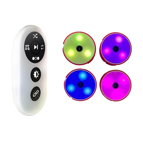 Reaction Training Light Kits Speed Agility Response Equipment Children Physical Fitness Training Lamp Boxing for Home Gym(4) - size: 4