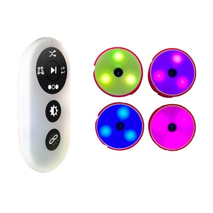 Reaction Training Light Kits Speed Agility Response Equipment Children Physical Fitness Training Lamp Boxing for Home Gym(4) - size: 4