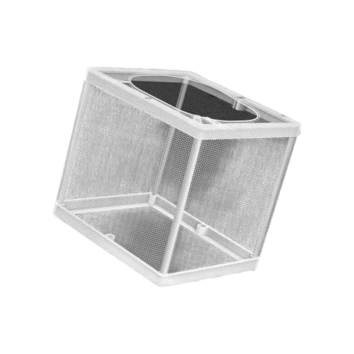 3 Multi-Purpose Floating Aquarium Enclosure Removable Breeding Net Transparent Nursery Box for Fish Fry Observation Transparent Box Multi-Purpose Enclosure Removable Net - color: B