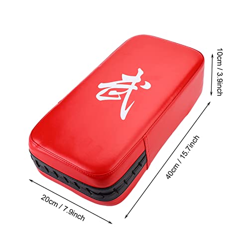 Taekwondo Kick Pad PU Muay Thai Pads MMA Karate Kick Pads Kickboxing Training Pads Martial Arts Punching Pads Leather Strike Kicking Pad
