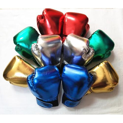Boxing Gloves for Kids, Children Solid Training Gloves for Punching Bag, Kickboxing, and MMA, Ideal for Ages 3-15, Perfect for Sparring, Training, and Martial Arts (Green)