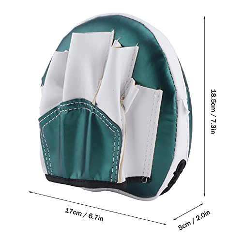 OUKENS Boxing Pads Mini Focus Mitts,PU Leather Boxing Curved Focus Punching Mitts Kids Mini Boxing Gloves Pads Boxing Target Pads for Kickboxing, MMA, Muay Thai, Punching Target, Martial Arts - color: 1 Piece Green