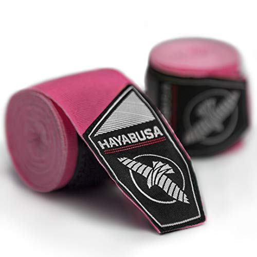 Hayabusa Boxing Hand Wraps Perfect Stretch 4.0 for Men & Women - color: Pink