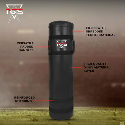 UNFILLED Football Tackling Dummy Heavy Duty - Great for Tackle Football Contact Drills, Kickboxing, Martial Arts & Sports Training.