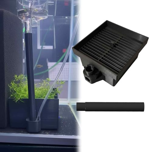 Breeding Box Suitable for Fluval Aquariums | Fish Egg Collector | Suitable for breeding Egg-Laying Fish | Dimensions: 120 x 120 x 80 mm (Black) - color: Black