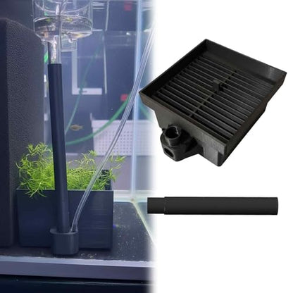 Breeding Box Suitable for Fluval Aquariums | Fish Egg Collector | Suitable for breeding Egg-Laying Fish | Dimensions: 120 x 120 x 80 mm (Black) - color: Black