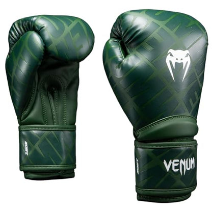 Venum Contender Boxing Gloves - color: Forest Green, size: 14-Ounce, style: Contender 1.5 XT 3D