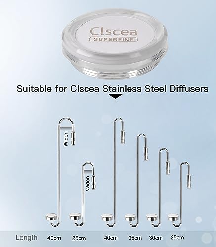 Stainless Steel CO2 Diffuser Ceramic Replacement, Universal for 25cm,35cm 40cm Diffuser, L 1pcs - size: Disc L 1 pcs