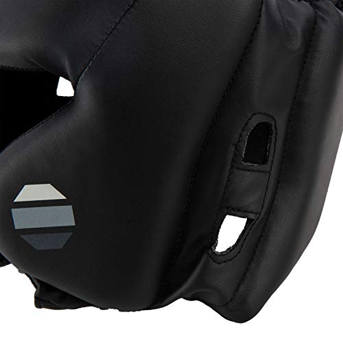 UFC Synthetic Leather Training Head Gear – Durable Protection for MMA, Boxing, and Martial Arts Sparring, with Adjustable Fit, High-Density Foam Padding, and Breathable Design | Durable Protection for MMA, Boxing, and Martial Arts Sparring, Adjustable Fit