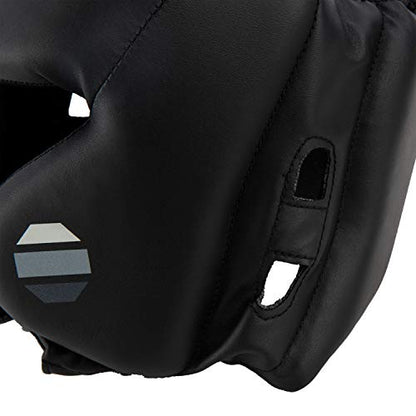 UFC Synthetic Leather Training Head Gear – Durable Protection for MMA, Boxing, and Martial Arts Sparring, with Adjustable Fit, High-Density Foam Padding, and Breathable Design | Durable Protection for MMA, Boxing, and Martial Arts Sparring, Adjustable Fit