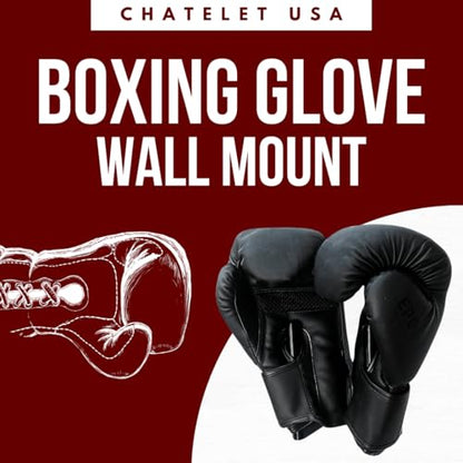 Chatelet Boxing Glove Wall Mount Dryer | Hang Up Boxing Gloves to Dry Out | Wall Display for Gloves | Made in USA