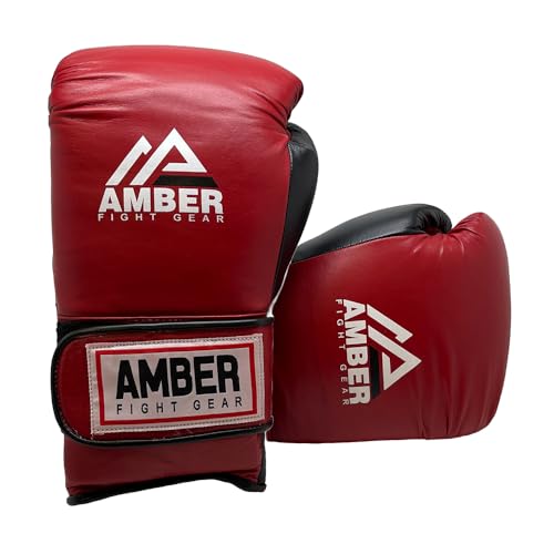 Renegade v1.0 Pro Hook & Loop Leather Boxing Gloves, Durable, Ideal for Sparring & Heavy Bags, Superior Shock Absorption & Ventilation, Optimal Fit for Serious Athletes - size: 14 oz