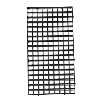 DOITOOL 6pcs Fish Segregation Board for Aquariums Black Net Hatchery for Fry Separation Increases Survival Rate Easy to Install Clamps