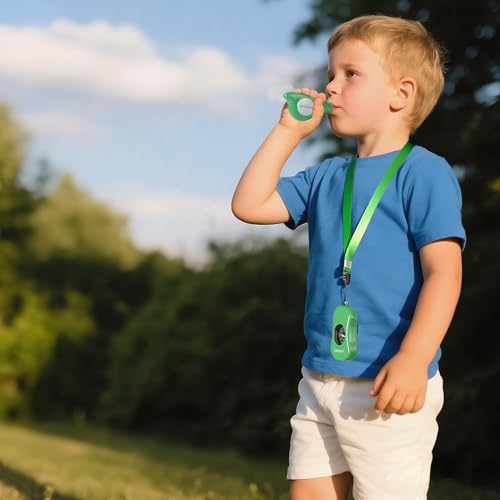 Explorer Kit Compass| Essential Outdoor Adventure Gear (Compass & Whistle Included) | Develops Sense of Direction. - color: Green-com&whistle