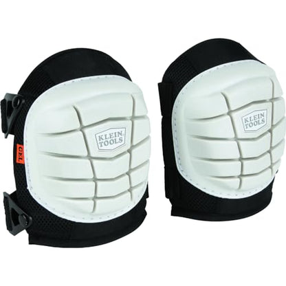KLEIN TOOLS 60849 Non-Marring Knee Pads for Work, Construction, Tile, Flooring, for Men and Women, Lightweight Gel and Foam Padding, One Size - size: Non-Marring Lightweight