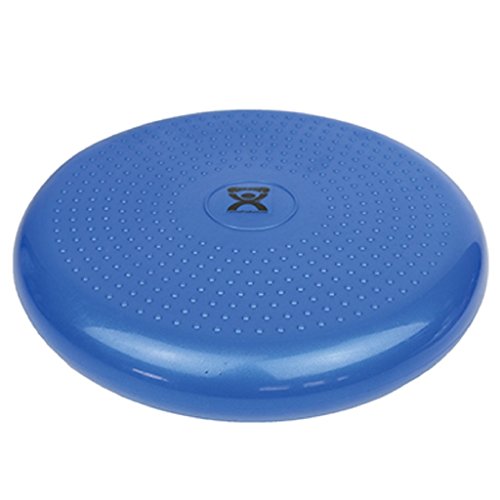 Cando 30-1870B Blue Inflatable Vestibular Disc, 13-51/64" Diameter, 300 lbs Weight Capacity
