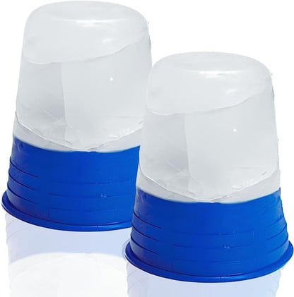 (Pack of 2) - Premier Ice Massage Cup | Made in USA, For Pain or Beauty Routine, Ice Roller for Face