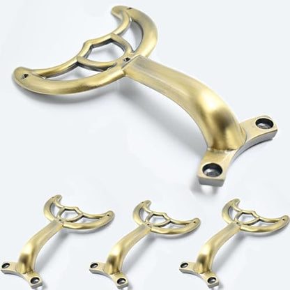 Ceiling Fan Blades Arms Replacement, Antique 52" Fan Blade Replacement Parts Mounting Bracket Kit for Replacing The Worn Fan Blades, 4 Pcs - color: Antique