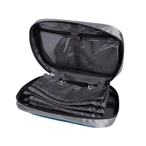 Raprance Fishing Lure Bag Baits Tackle Binder Organizer Storage Plastic Bag - color: Upgraded Blue