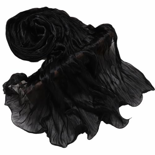 Premium Hijab Head Scarf Shawl Wrap for Muslim Women Lightweight Scarf for women - color: 05~black