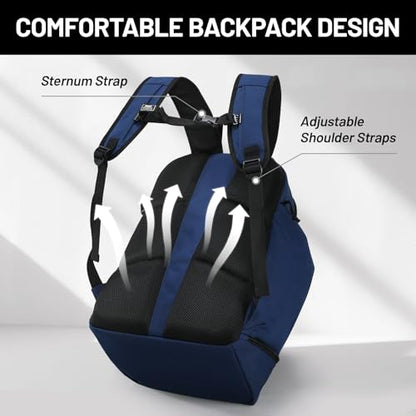 MIER Basketball Backpack Bags Sports Gym Backpacks with Shoe Compartment and Ball Holder for Adult Men Large Soccer Bag