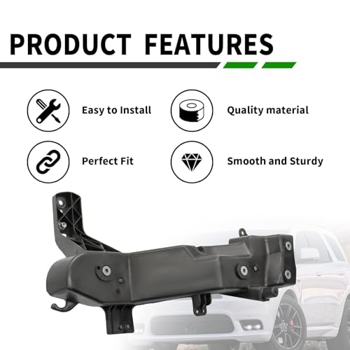 Right Side ligHeadht Bracket Compatible with Durango 2014-2024 | CH1221119 68227826AA Black
