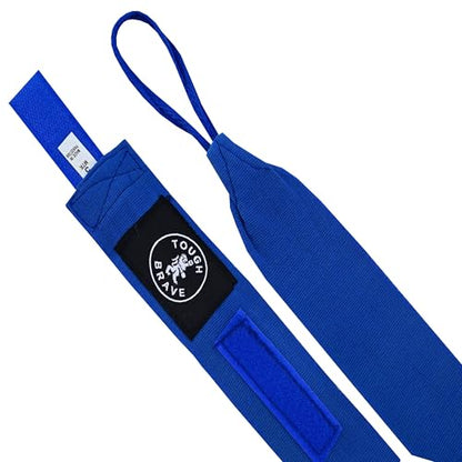 Boxing Hand Wraps 4-Pack for Men & Women | 196" (5m) Elastic Hand Wraps for Boxing, MMA & Muay Thai | Wrist Protection, Knuckle Support, Breathable Cotton
