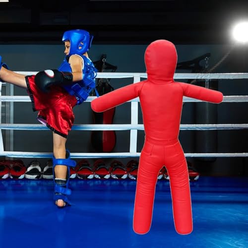 Menolana Unfilled Wrestling Dummy,Punching Bag,Practical Sturdy,Professional,Grappling Training Aid,Boxing Dummy for Kids for Practice