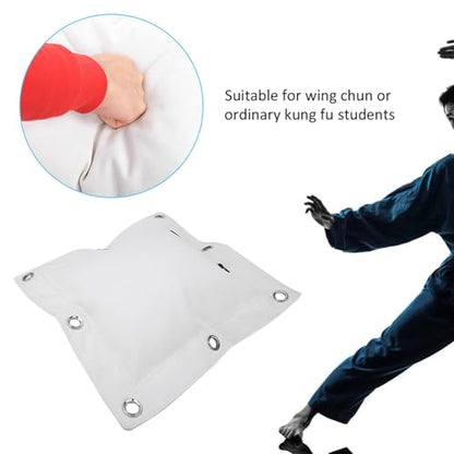 Wall Punching Bag, Sand Bag Wing Chun Kung Fu Wall Bag Kick Boxing Striking Canvas Punch Bag Empty Striking Sand Bag for Sanda Training - size: Medium