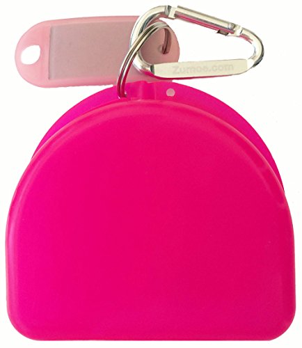 Decorated Retainer Case, Pink on Pink