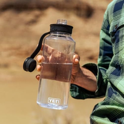 YETI Yonder Water Bottle with Yonder Tether Cap, Lightweight, Leakproof and BPA-Free - color: Clear, size: 50 Ounces