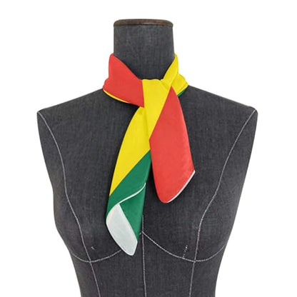 Women's Silk Scarf Square Satin Head Scarves Fashion Neck Scarf Hair Wraps Silk Bandana - color: Bolivia Flag