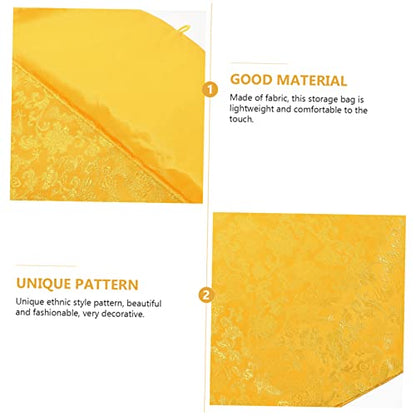 OFFSCH Jewelry Pouch Brocade Pattern Buddhist Pouch Bag Quran Cover Case Storage Container Zen Book Wrap Home Supply : Arts, Crafts & Sewing