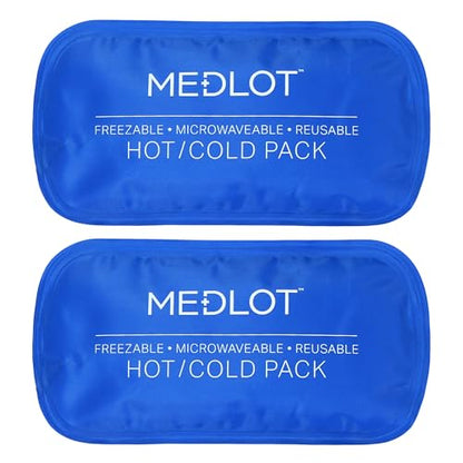 LotFancy Gel Ice Packs, 2pc Reusable Hot Cold Pack for Therapy, Heating Cooling Gel Pad, Pain Relief for Face, Head, TMJ, Wisdom Teeth, Oral Facial Surgery, Sport Injuries, Migraine, Muscle Joint - style: 7.5 x 3.75in (2 Pack for Face Wrap)