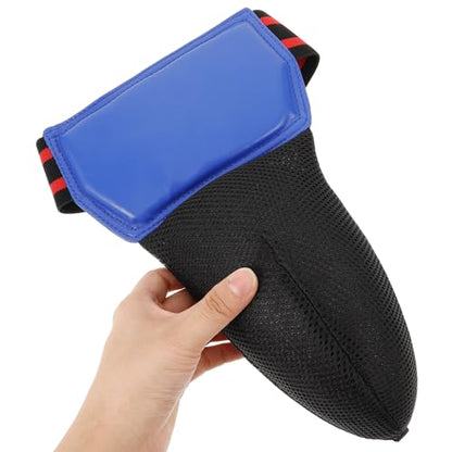 PRETYZOOM Groin Protector Boxing Athletic Cup Blue MMA Groin Guard Training Sparring Gear for Martial Arts Taekwondo Football