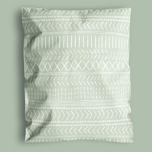 Poly Mailers 10x13 Inch 500 Pack Medium Shipping Bags Strong Thick Mailing Envelopes | Self Sealing Adhesive | Waterproof & Tear Resistant | Small Business Packaging for Clothing - Boho Green - color: Green, size: 10x13 (500 Pack)
