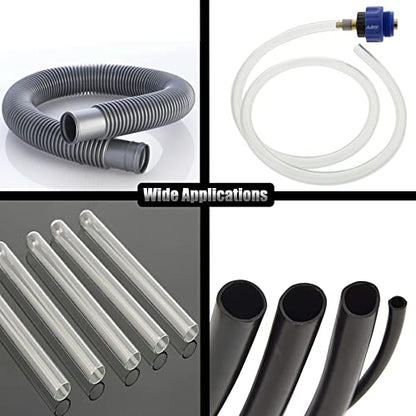 65" Flexible Drain Brush, Tube Pipe Cleaning Brush, Long Slim Cleaner Brush for Shower Sink Drain/Refrigerator Drain Hole/Dishwasher Air Gap/Fish Tank/Home Kitchen