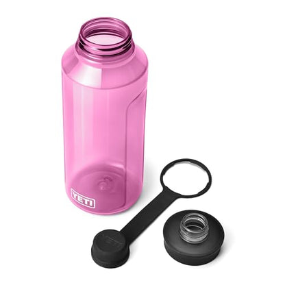 YETI Yonder Water Bottle with Yonder Tether Cap, Lightweight, Leakproof and BPA-Free - color: Power Pink, size: 50 Ounces