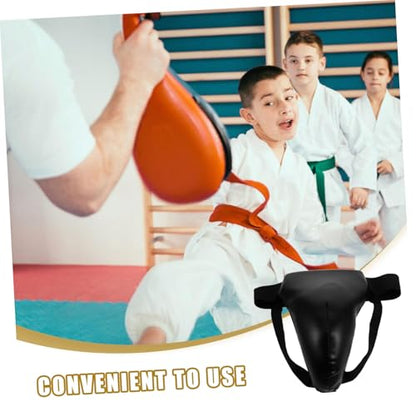 BESPORTBLE Boxing Fighting Crotch Guard Professional Groin Protector for Boys and Girls Thai Kickboxing Taekwondo Training Accessories Long-Lasting Durability