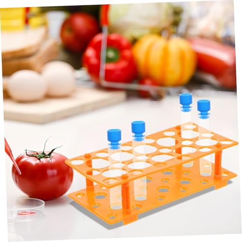 Lab Tube Rack 26 Holes for 30mm and 16.3mm Test Tubes Storage Organizer for 50ml / 10ml / 15ml