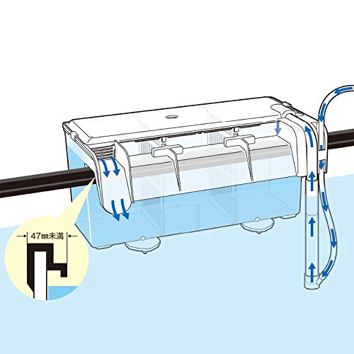 External / Hang On Plastic Aquarium Fish Breeding Box Satellite L (new)