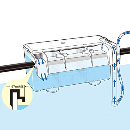 External / Hang On Plastic Aquarium Fish Breeding Box Satellite L (new)